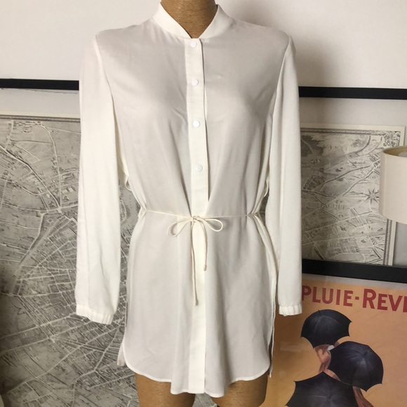 3.1 Phillip Lim white tunic shirt Size 2 - Picture 2 of 11